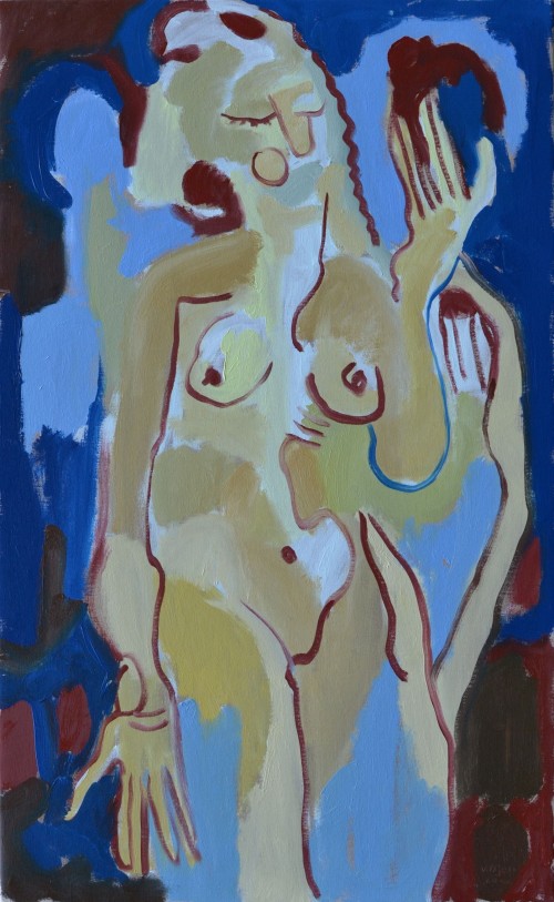 2022 Nude 100x60cm.