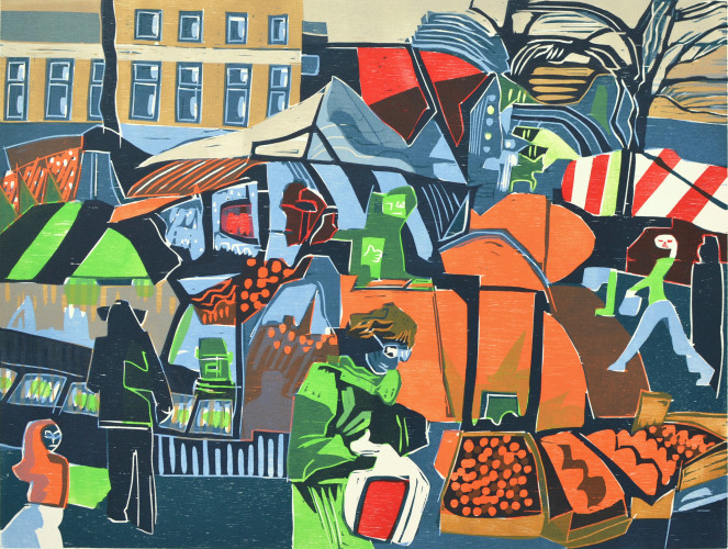 1997 Helmond Market 60x80cm.